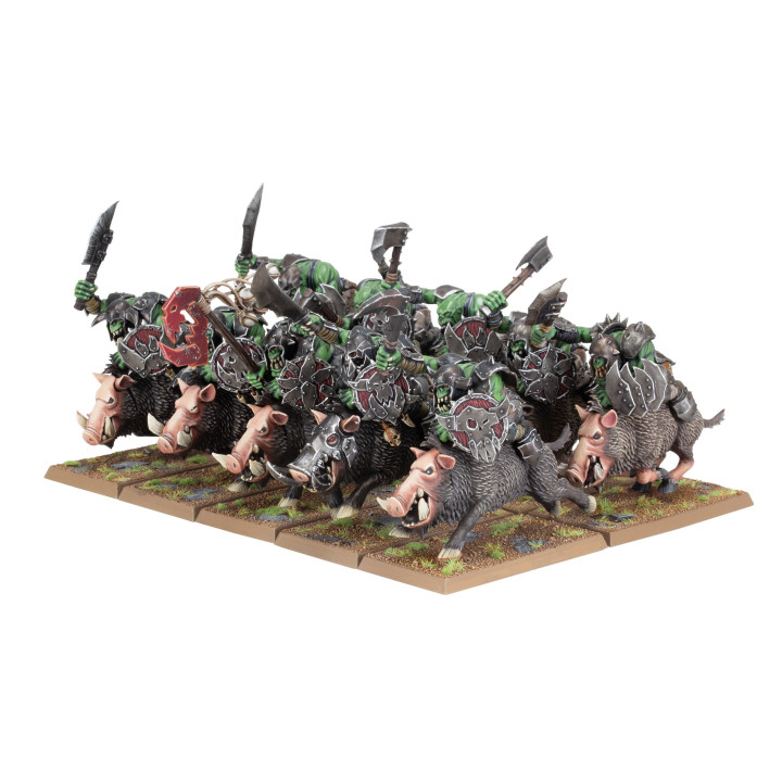 Ork-Wildschweinreiter-Mob - FIGURINEN