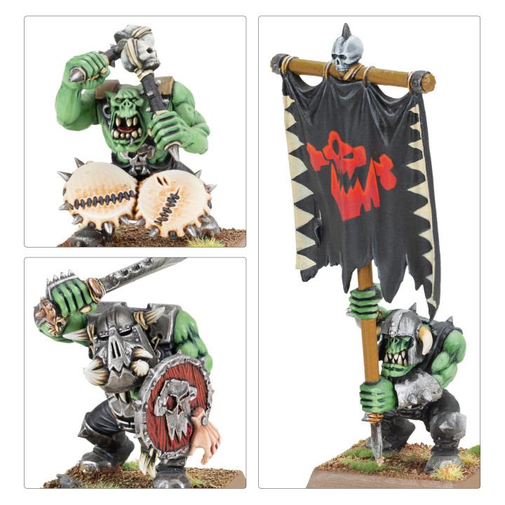 Orc Boyz & Orc Arrer Boyz Mob - MINIS