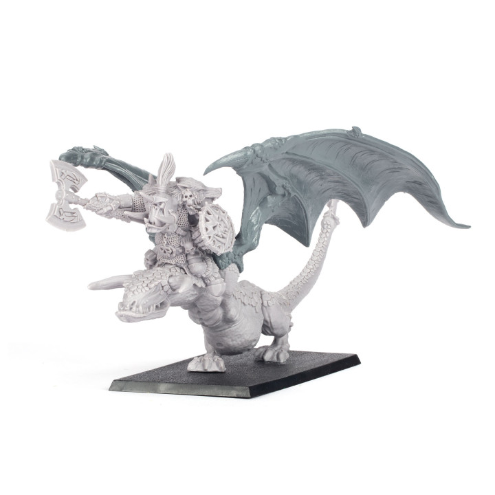 Ork-Waaaghboss auf Lindwurm - ORKS UND GOBLINS