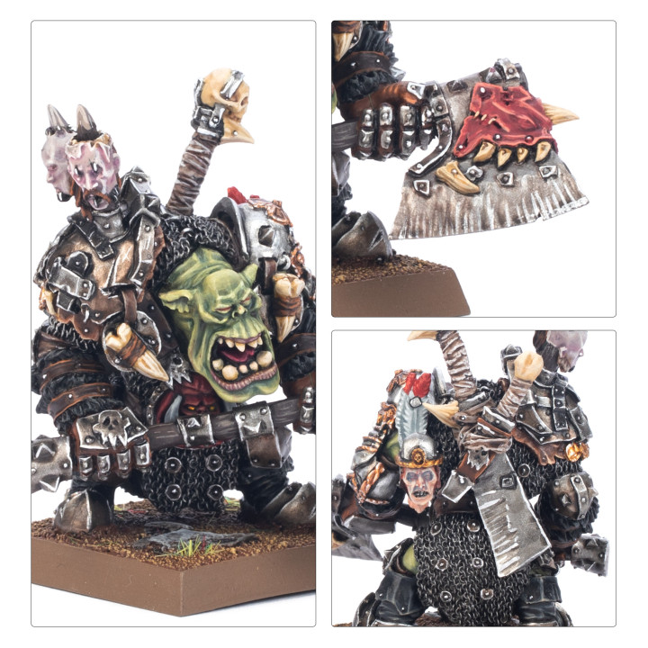ORCS ET GOBELINS - Set de Commandants Orques