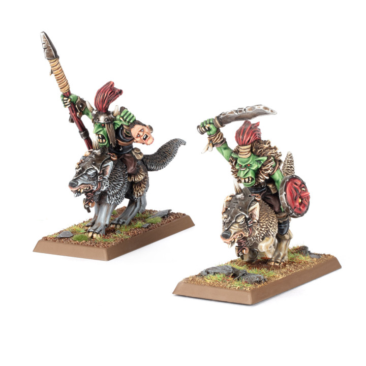 Wolfsreiter-Bosse der Goblins - ORKS UND GOBLINS