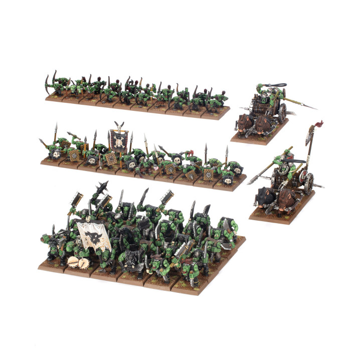 Orc & Goblin Tribes Battalion - ORCHI E GOBLIN