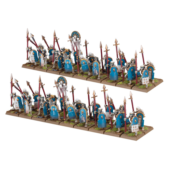 Skelettkrieger/Skelettbogenschützen der Gruftkönige - FIGURINEN