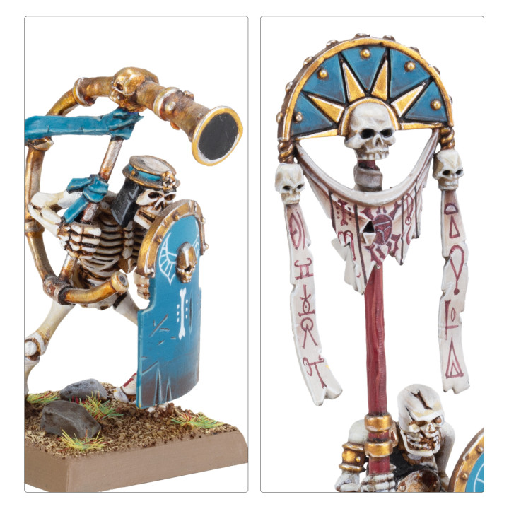 Tomb Kings Skeleton Warriors/Archers - MINIS