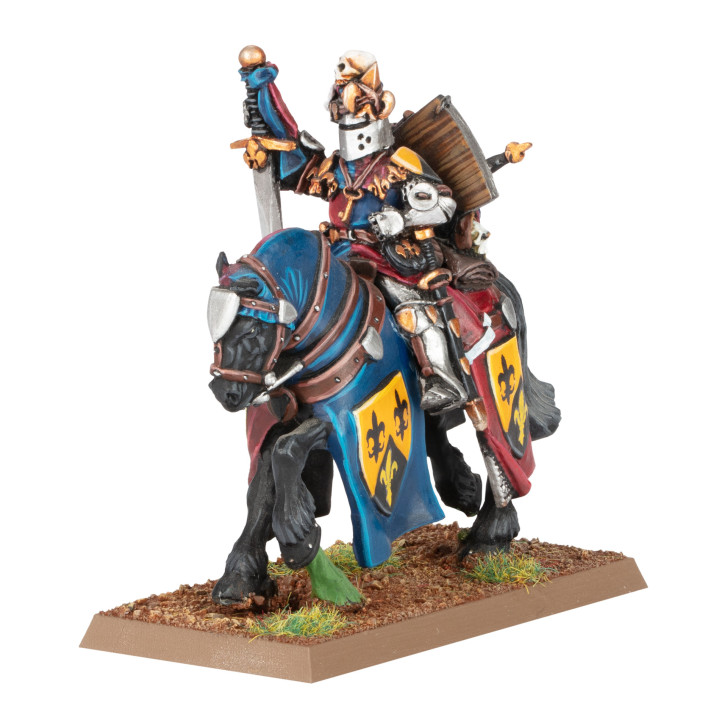 KINGDOM OF BRETONNIA - État-major de Chevaliers de la Quête Bretonniens