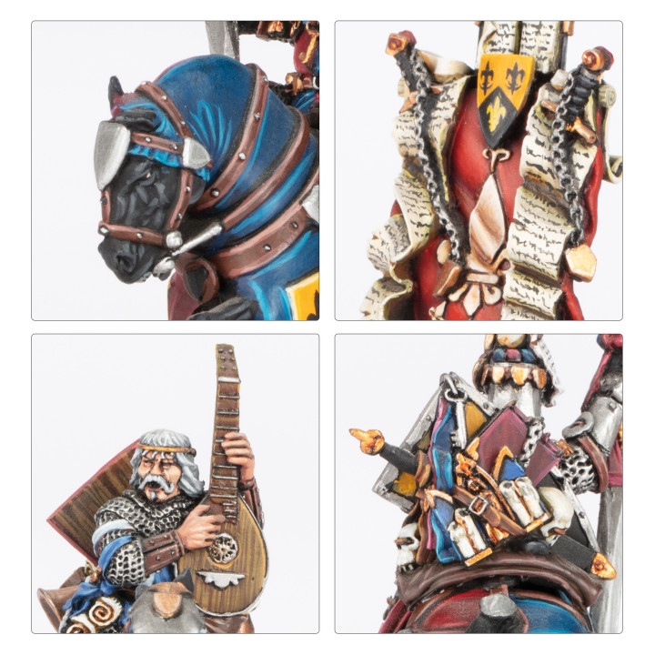 Bretonnian Questing Knights Command - REGNO DI BRETONNIA
