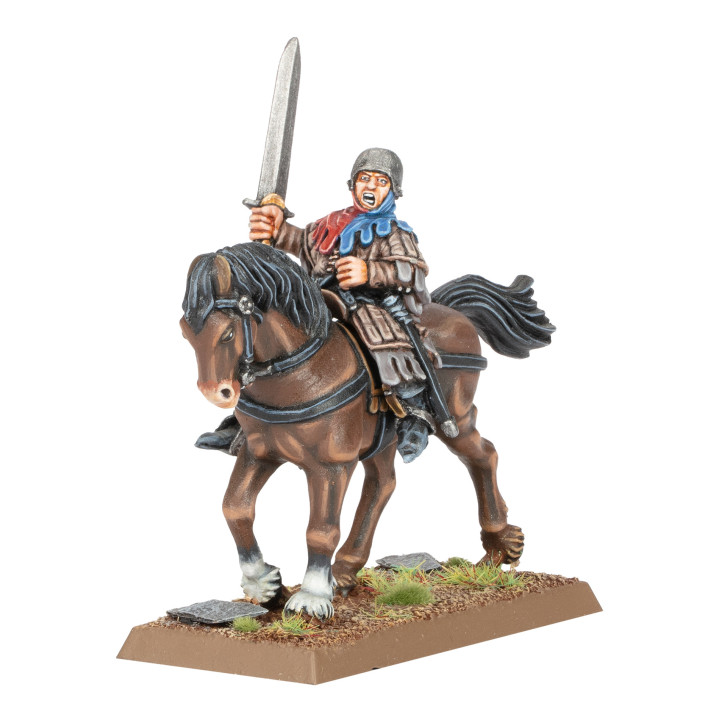 KINGDOM OF BRETONNIA - État-major de Sergents Montés