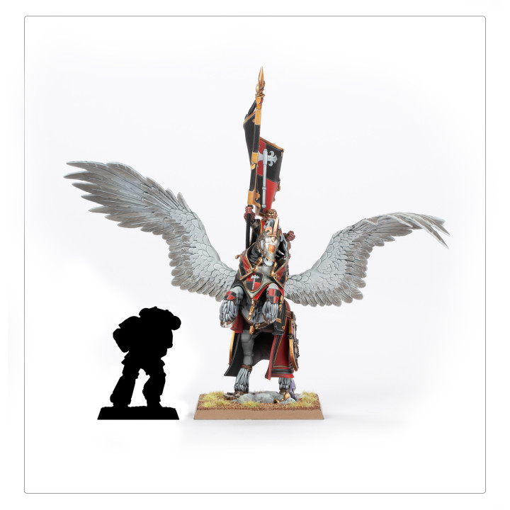 Armeestandartenträger auf Königspegasus - FIGURINEN