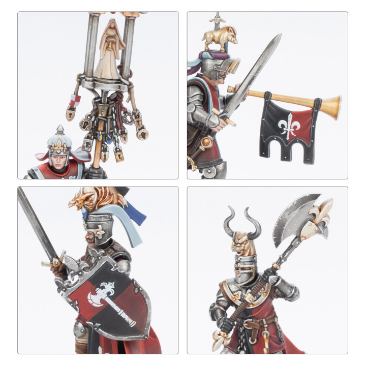 FIGURINES - Chevaliers du Royaume à Pied