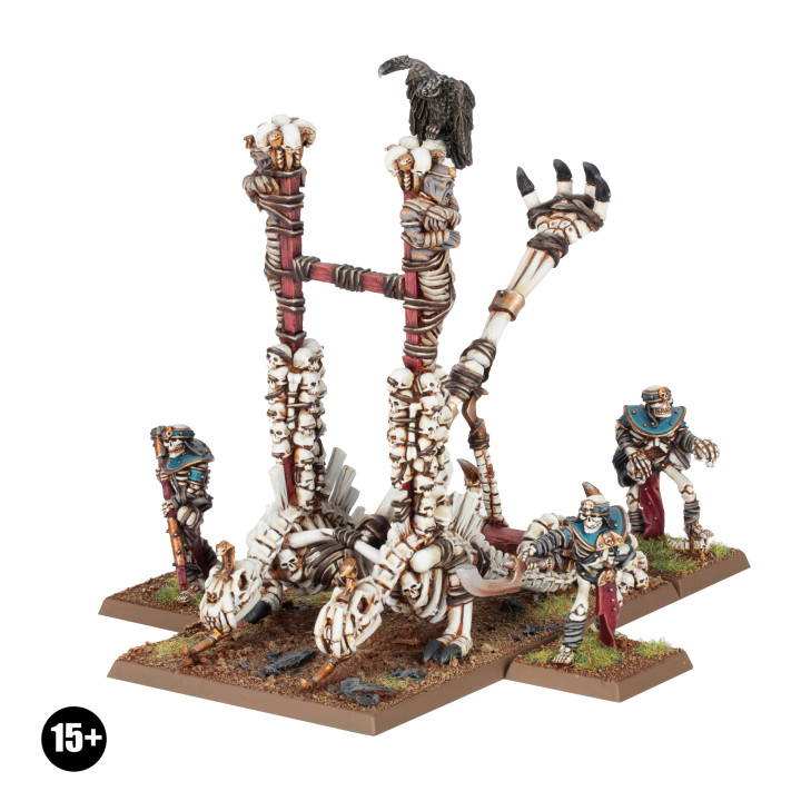 TOMB KINGS OF KHEMRI - Catapulte à Crânes Hurlants