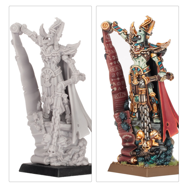 TOMB KINGS OF KHEMRI - Nekaph, Émissaire de Settra
