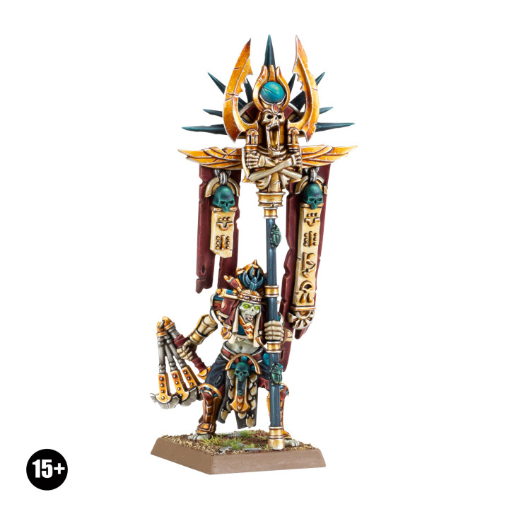 TOMB KINGS OF KHEMRI - Rois des Tombes de Khemri: Porteur de la Grandez Bannière
