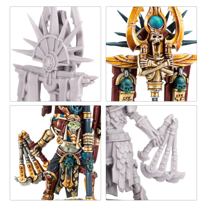 Tomb Kings of Khemri: Battle Standard Bearer - Toms kings of Khemri