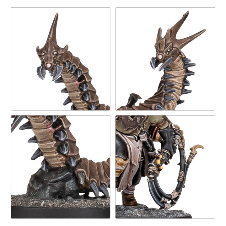 Sha'dar Hunters und Arthromite Spinewyrms - FIGURINEN
