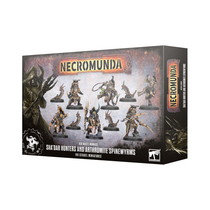 Sha'dar Hunters e Arthromite Spinewyrms - FIGURE
