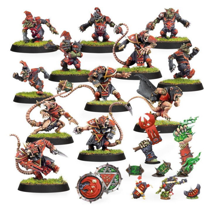 Blood-Bowl-Team der Underworld Denizens – The Underworld Creepers - FIGURINEN