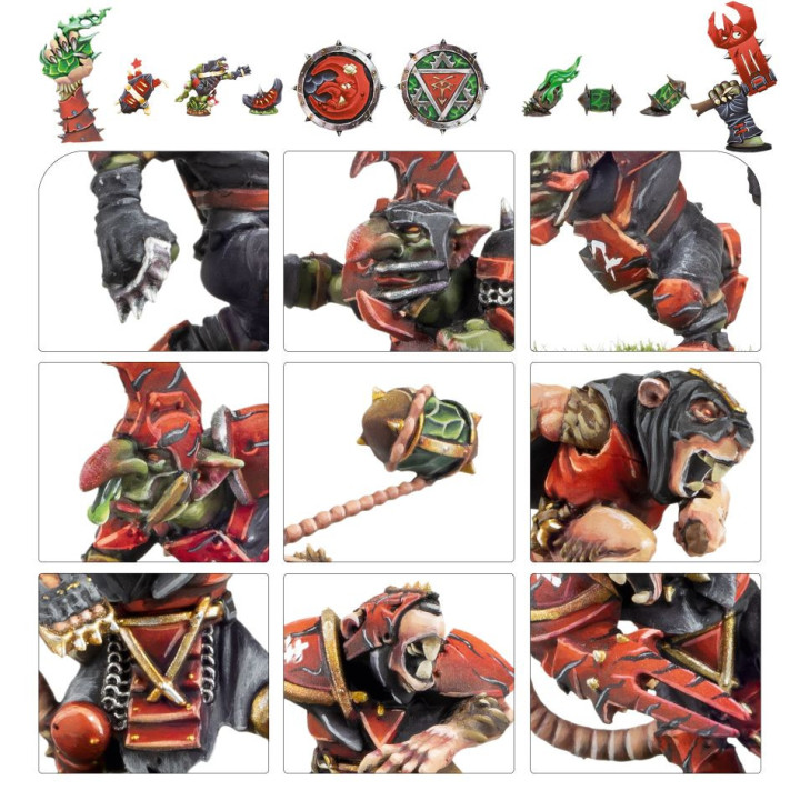 Blood-Bowl-Team der Underworld Denizens – The Underworld Creepers - FIGURINEN