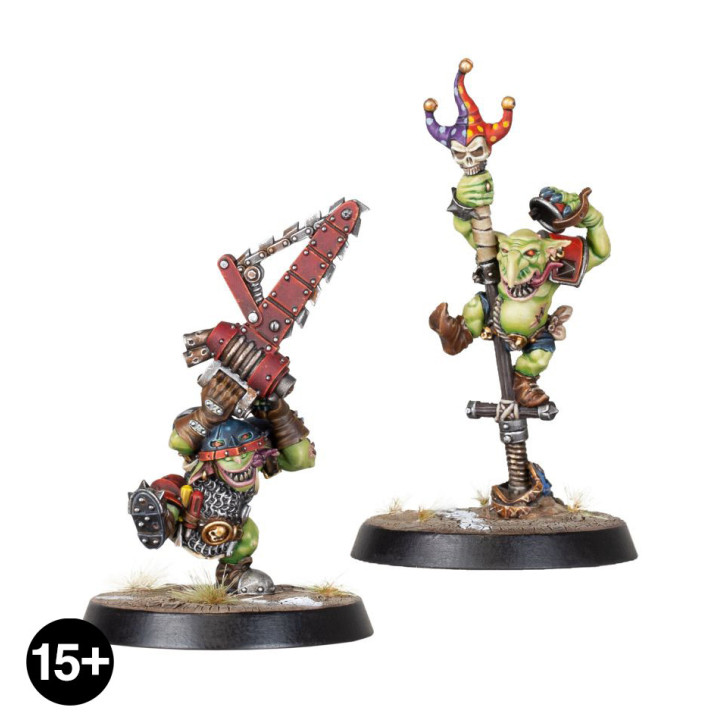 BLOOD BOWL - Nobbla Blackwart & Scrappa Sorehead