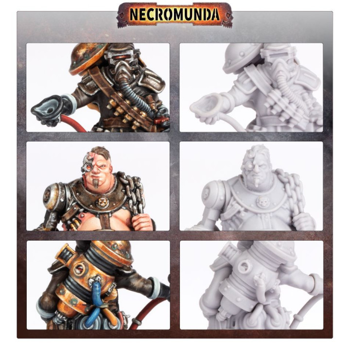 Necromunda: Brute Handler & Chem Dealer - NECROMUNDA