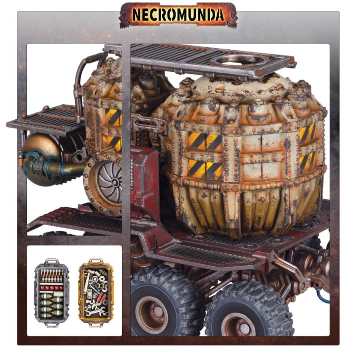 Promethium Tanks auf Cargo-8 Ridgehauler Trailer - FIGURINEN