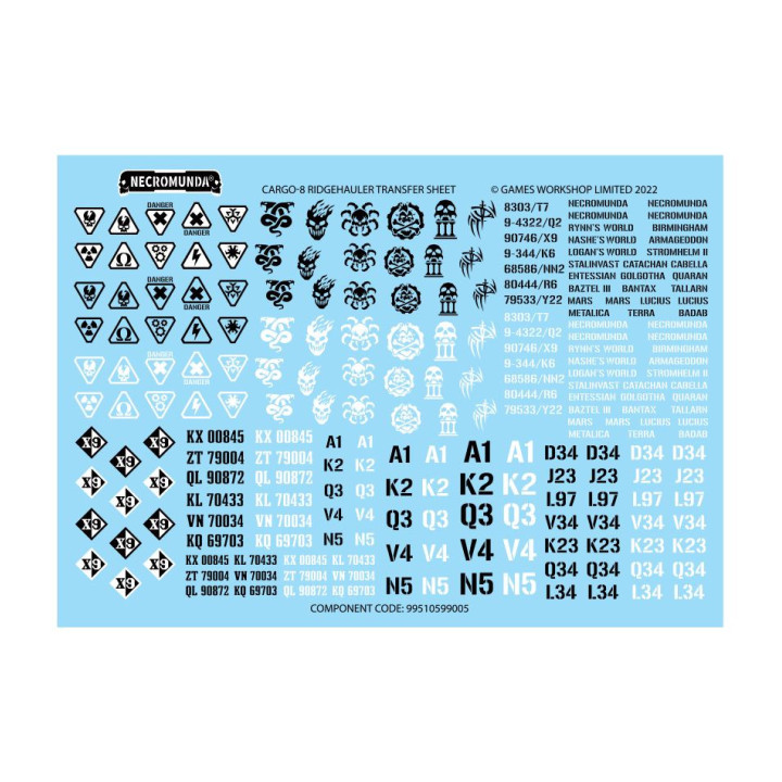 Promethium Tanks on Cargo-8 Ridgehauler Trailer - MINIS