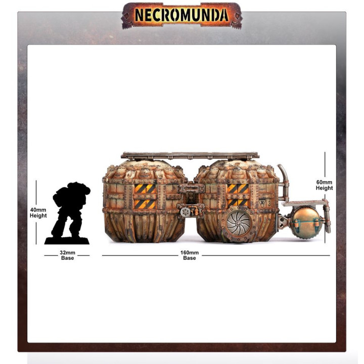 Promethium Tanks Refuelling Station - FIGURINEN