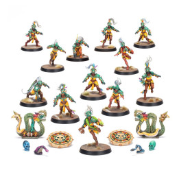 FIGURINES - Équipe d'Amazones pour Blood Bowl : Kara Temple Harpies