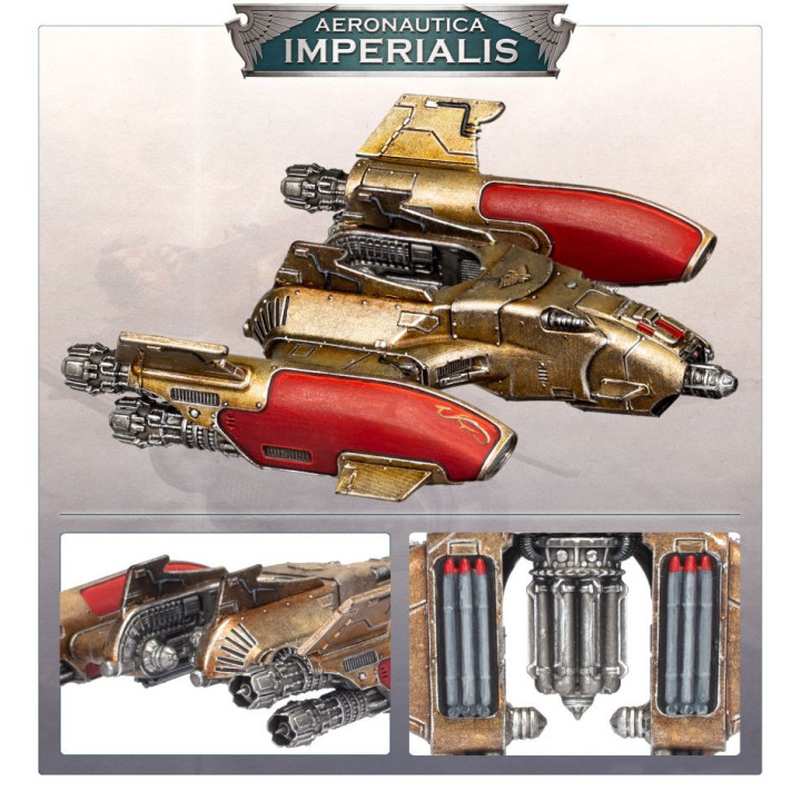 AERONAUTICA IMPERIALIS - Aeronautica Imperialis: Legio Custodes Ares Gunship