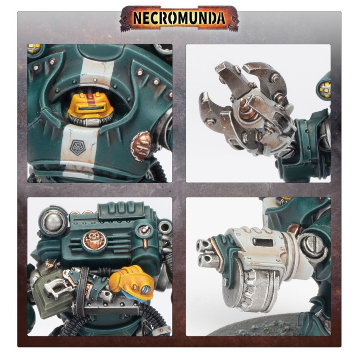 Ironhead Squat Prospectors Vartijan Exo-Driller - NECROMUNDA
