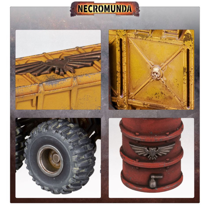 FIGURINES - Cargo-8 Ridgehauler Trailer
