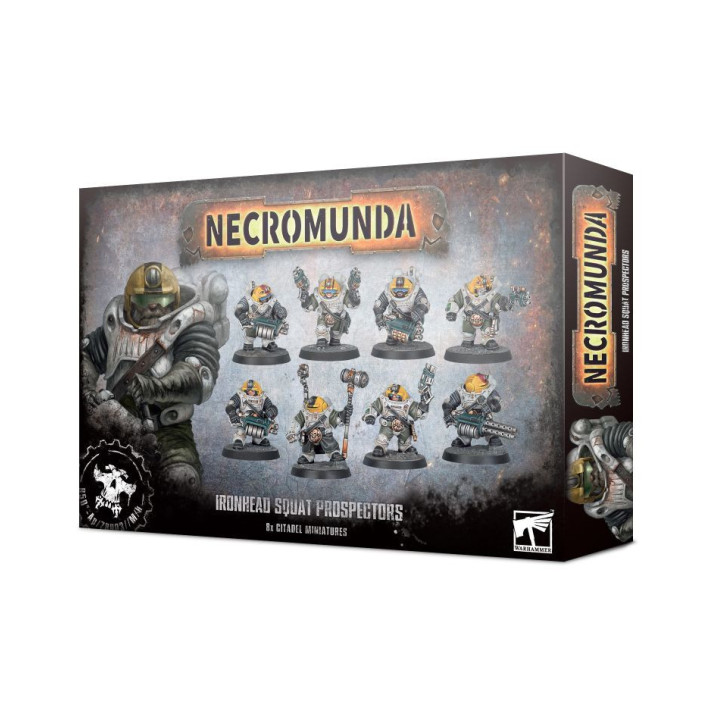 FIGURINES - Ironhead Squat Prospectors Gang