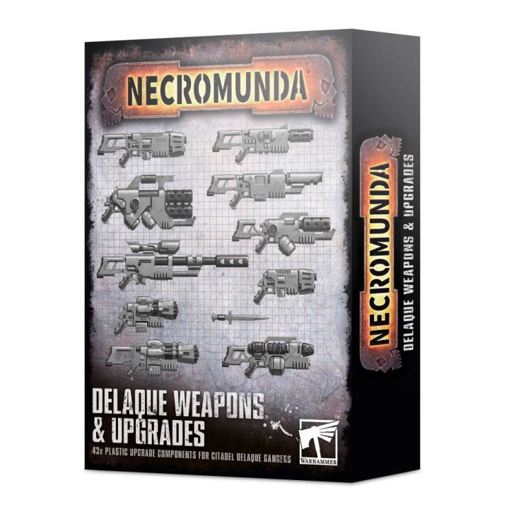 Waffen & Upgrades für Delaque - FIGURINEN