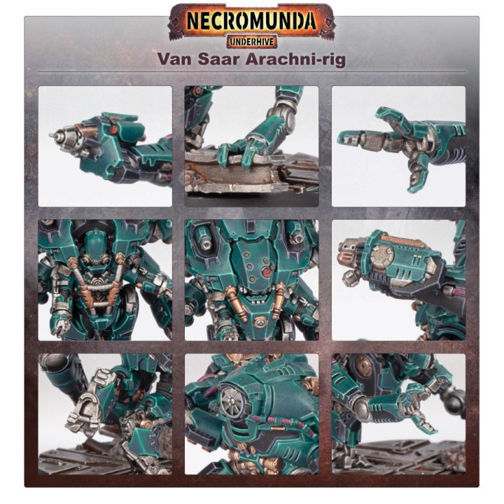 Van Saar Arachni-rig - NECROMUNDA