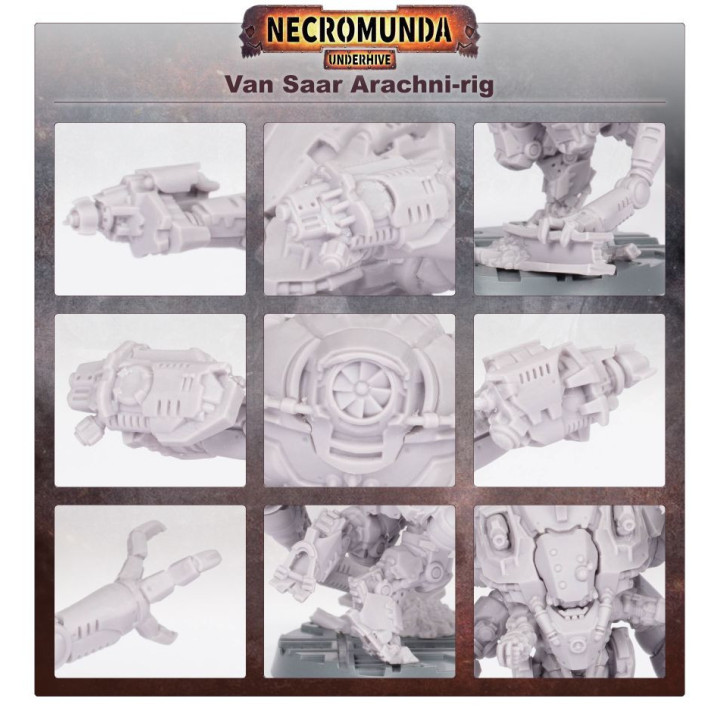 Van Saar Arachni-rig - NECROMUNDA