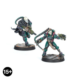 Van Saar Champions in Mesh and Flak Armour - NECROMUNDA