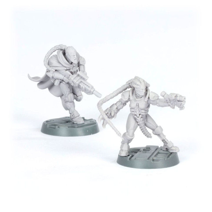 Van Saar Champions in Mesh and Flak Armour - NECROMUNDA