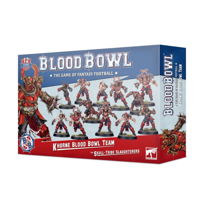 Blood Bowl - Team Khorne: Skull-tribe Slaughterers - FIGURE