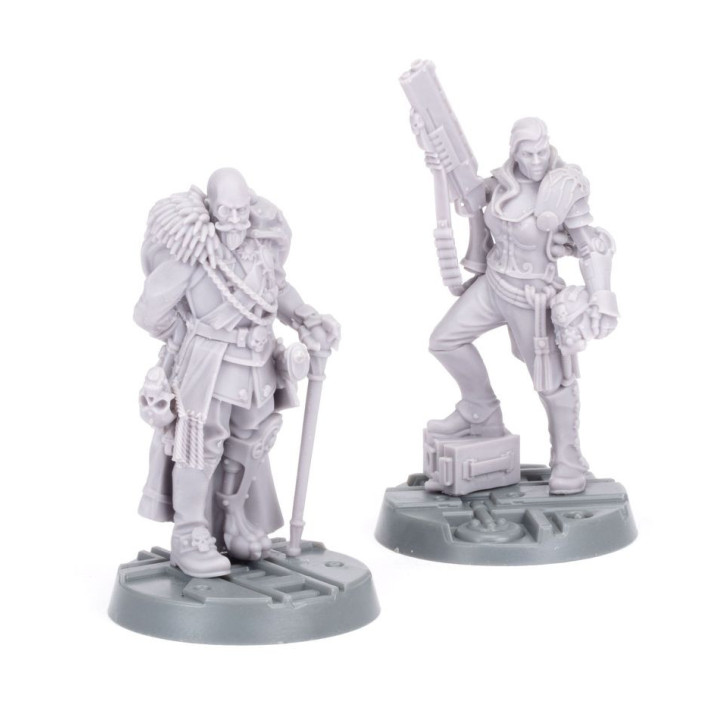 NECROMUNDA - House Greim Military Attaché