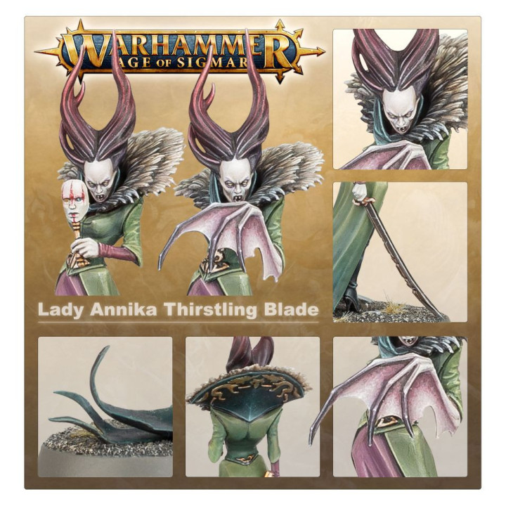 FIGURINES - Lady Annika, The Thirsting Blade