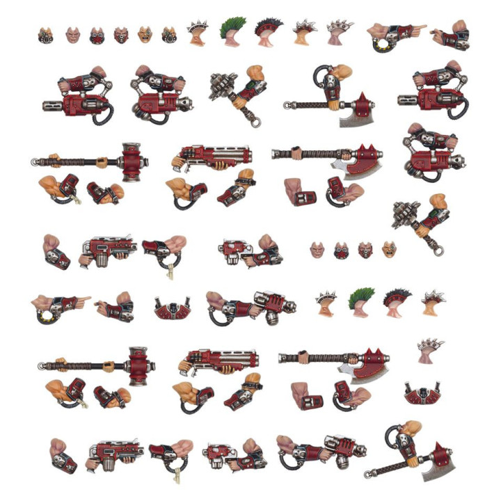 FIGURINES - Armes et améliorations Goliath