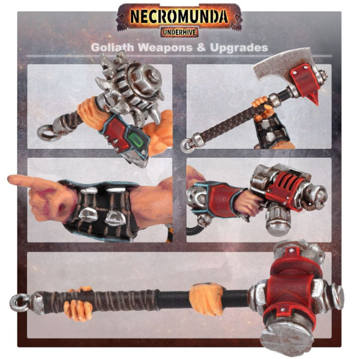 Goliath Weapons & Upgrades - MINIS