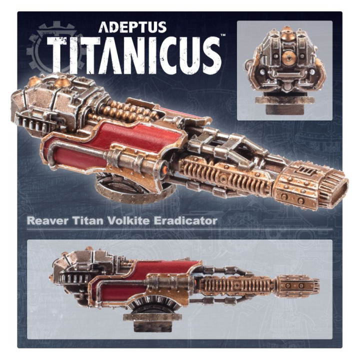 Adeptus Titanicus Reaver Titan Volkite Eradicator - ADEPTUS TITANICUS