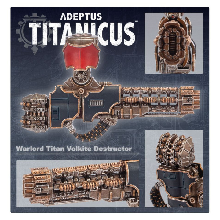 Adeptus Titanicus Warlord Titan Volkite Destructor - ADEPTUS TITANICUS