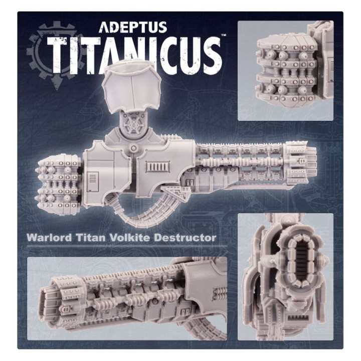 Adeptus Titanicus Warlord Titan Volkite Destructor - ADEPTUS TITANICUS