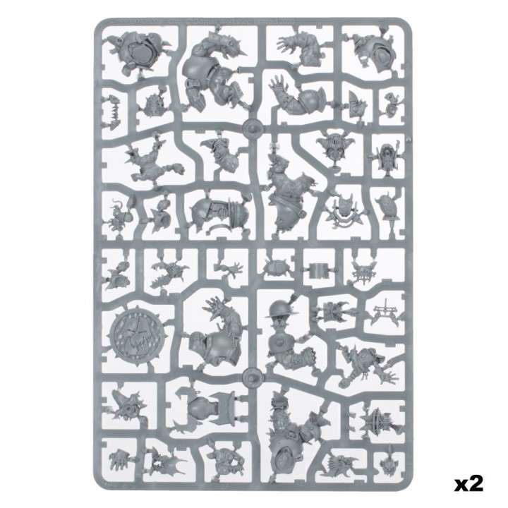 FIGURINES - Équipe d'Orques Noirs pour Blood Bowl: les Thunder Valley Greenskins