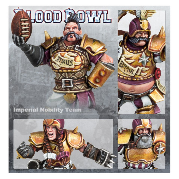Imperial Nobility Blood Bowl Team: The Bögenhafen Barons - MINIS