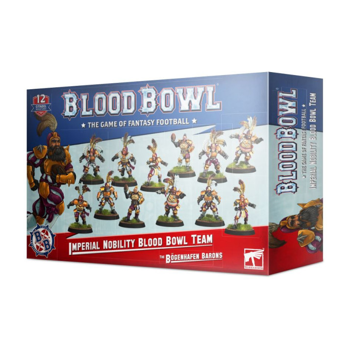 FIGURINES - Équipe de la Noblesse Impériale pour Blood Bowl: les Bögenhafen Barons