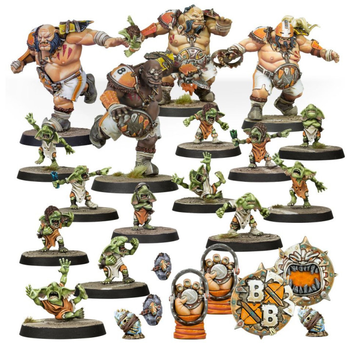 Blood Bowl - Team Ogre: Fire Mountain Gut Busters - FIGURE