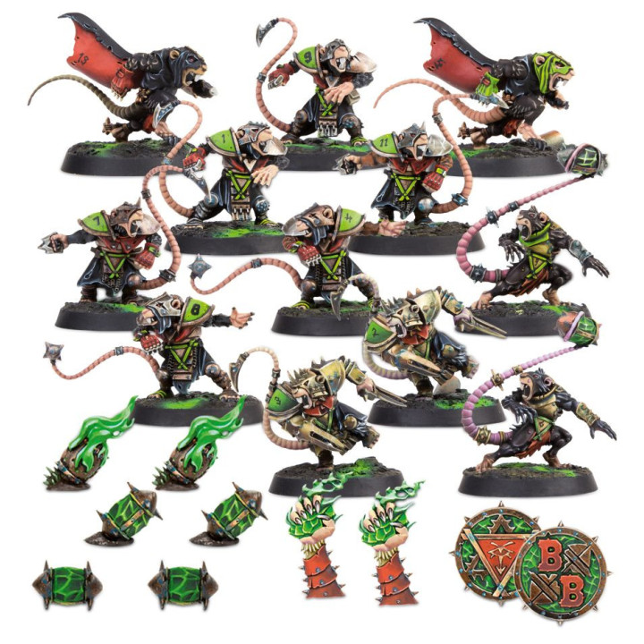 Skaven Blood Bowl Team – Skavenblight Scramblers - BLOOD BOWL