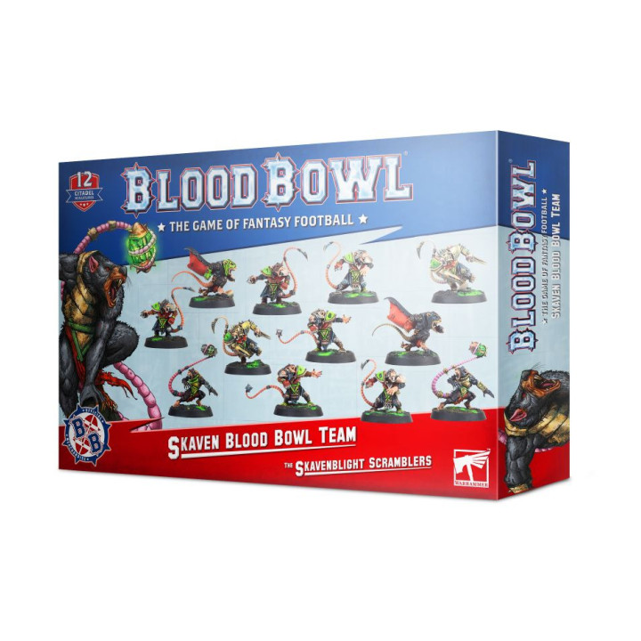 BLOOD BOWL - Équipe de Blood Bowl de Skavens: Skavenblight Scramblers